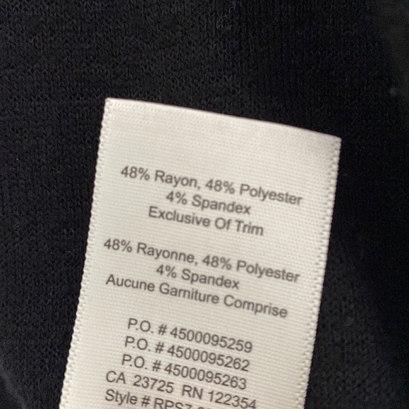 WILFRED FREE XS black t shirt dress - Picture 4 of 4